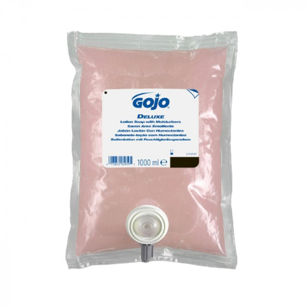 Savon mains doux Gojo Deluxe en recharge 1 L