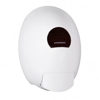 Distributeur de savon liquide Alphamouss M 800 mL - Plastique ABS blanc
