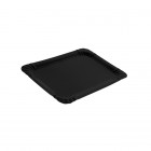 Plateau traiteur en carton noir 19 x 28 cm