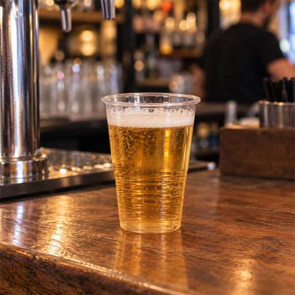 Gobelet en plastique pas cher pour bière