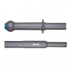 Manche réservoir 600 mL Zapa PRO en aluminium troué - 140 cm