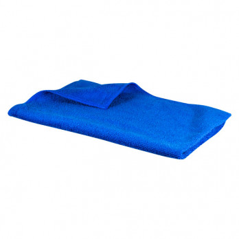 Serpillière microfibre à bouclettes bleue