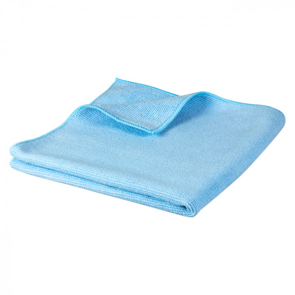 Lavette microfibre bleue extra - 40x40 cm