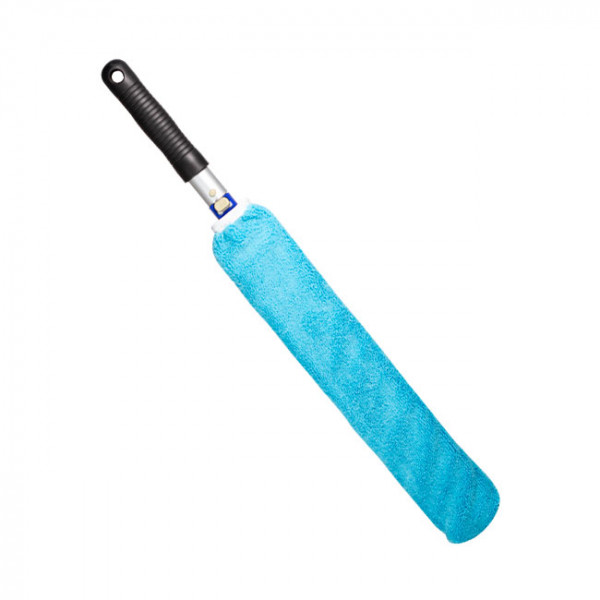 Époussette articulée avec housse microfibre