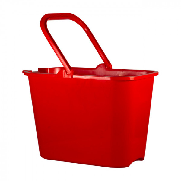 Seau rectangle plastique 12L - Matériel de lavage