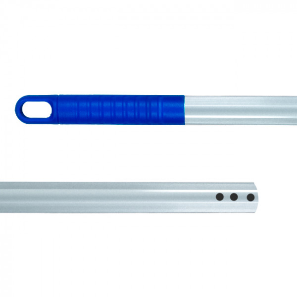 Manche aluminium troué 140cm - matériel de balayage