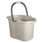 Seau rectangulaire plastique 12 L