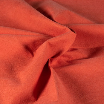 Lavette microfibre non tissée lisse rouge