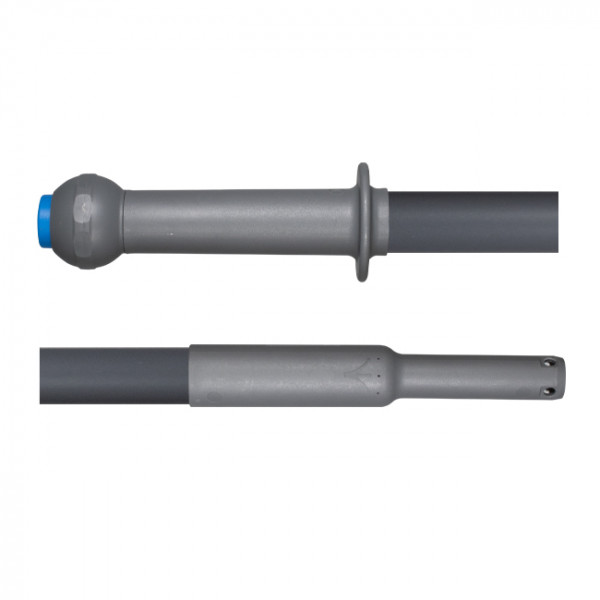 Manche réservoir 600 mL en aluminium troué - 140 cm