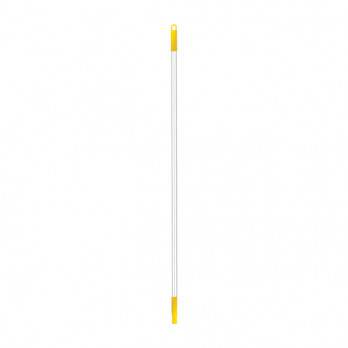 Manche jaune en aluminium à visser - 140 cm