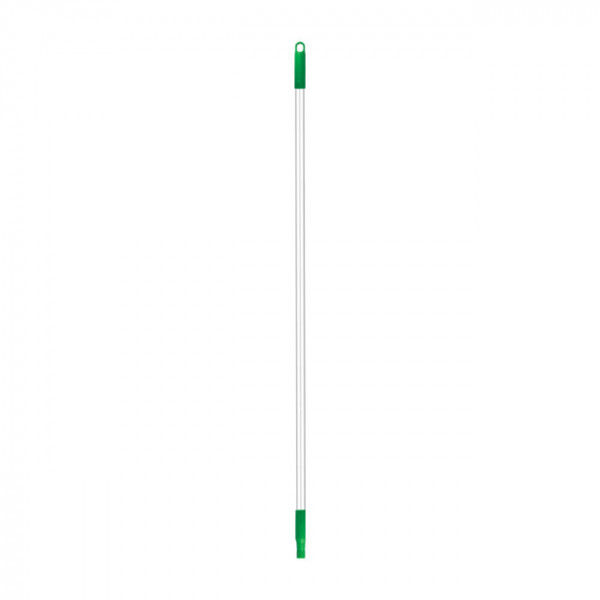 Balai en aluminium à manche jaune 140 cm & accessoires de balayage.