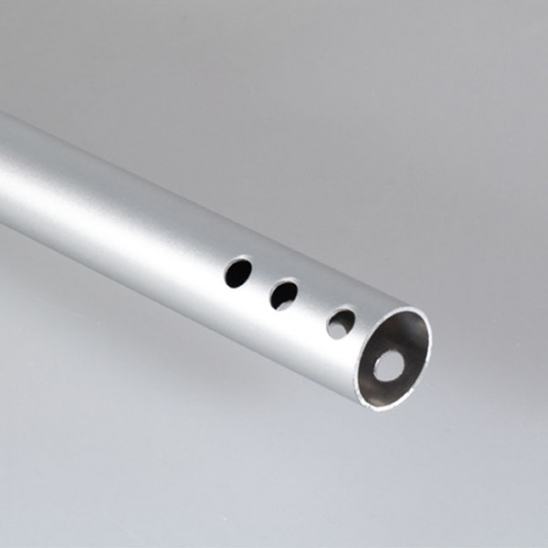 manche télescopique 2 x 80 cm avec boule et 3 trous - aluminium