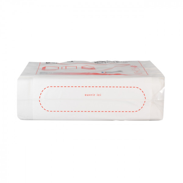 Lavette et éponge microfibre verte.