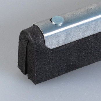 Raclette sol mousse noire - 60 cm