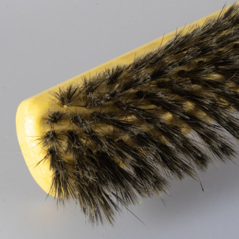 Tête de balai soie grise - 38 cm