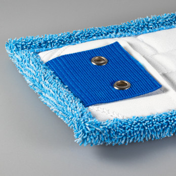 Mop microfibre pour balai plat articulé Speedy 40 cm