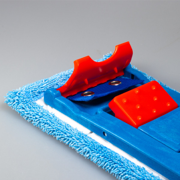 Mop microfibre balai plat articulé Speedy 45 x 16 cm.