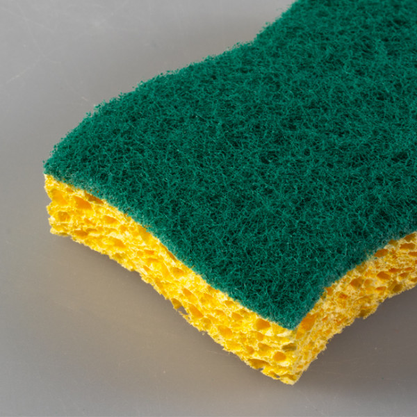 Éponge naturelle pour vaisselle et lavette assorties