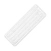 Mop microfibre blanche pour balai plat Speedy - 45 x 16 cm
