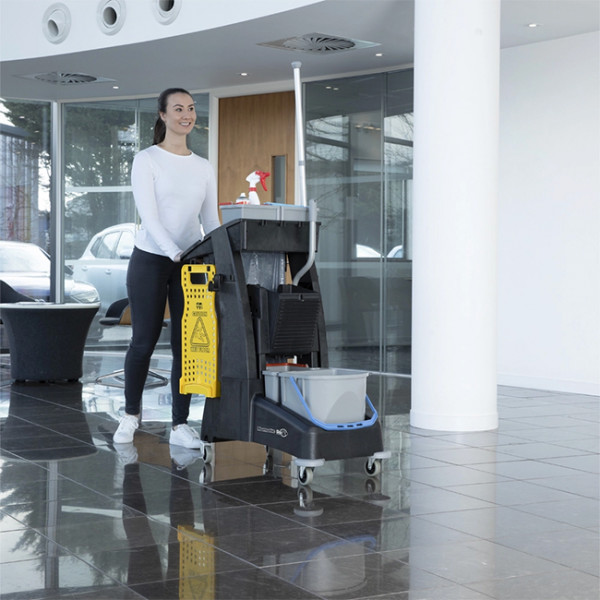 Chariot de ménage complet professionnel