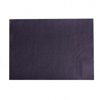 Set de table en papier gaufré noir 30 x 40 cm