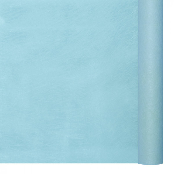 Chemin de table Romance bleu pastel 0,30 x 10 m
