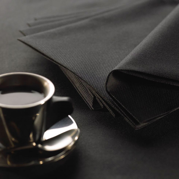 Nappe aspect tissu ivoire 1,20x25 rouleau.