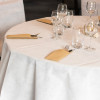 Nappe ronde jetable pour traiteur
