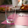 Sets de table en papier rose fuchsia pas chers pour restaurant