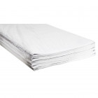 Nappe en papier gaufré blanc 70 x 70 cm