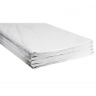 Nappe en papier gaufré blanc 80 x 120 cm