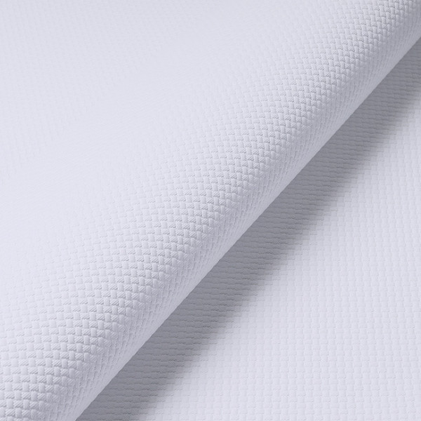 Nappe papier format gaufre 80x120cm blanche