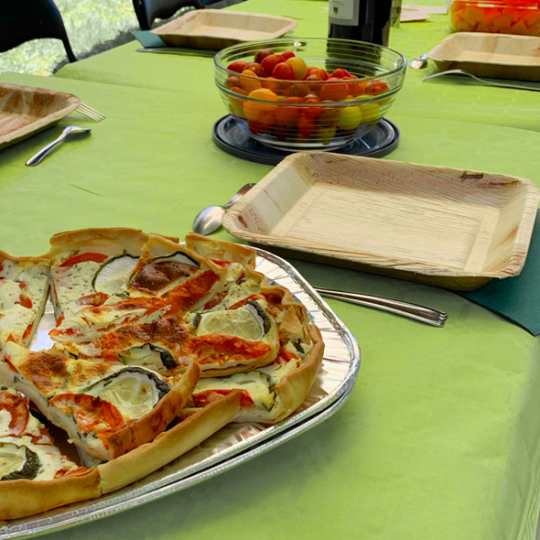Rouleau de nappe en papier pas chère vert anis