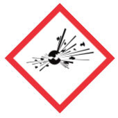 Pictogramme de danger : explosif