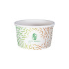 Pot à glace 8 Oz 100% carton 0% plastique personnalisé - Impression digitale couleurs illimitées