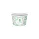 Pot à glace 4 Oz 100% carton 0% plastique personnalisé - Impression jusqu'à 4 couleurs