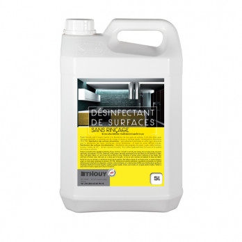Désinfectant virucide de surfaces sans rinçage 5 L