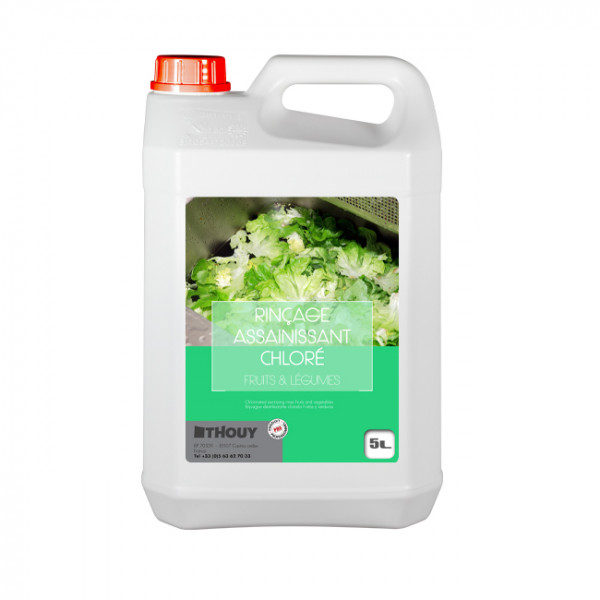Rinçage assainissant fruits et légumes 5 L