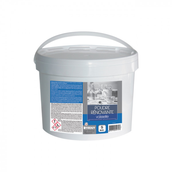 Poudre rénovante vaisselle 5 kg - complément idéal.