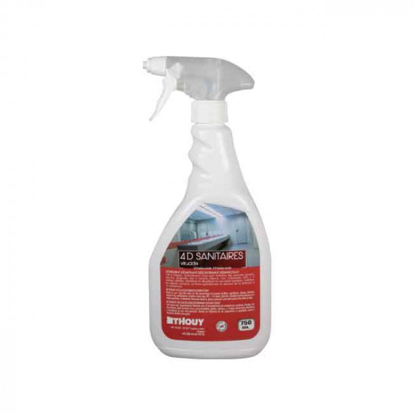 Spray détergent détartrant sanitaires 750 mL
