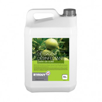Détergent désinfectant virucide parfum Zeste de soleil 5 L