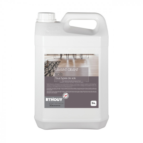 Lavant cirant sols double action 5 L - Thouy