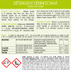 Détergent désinfectant virucide Zeste de soleil 5L - Thouy