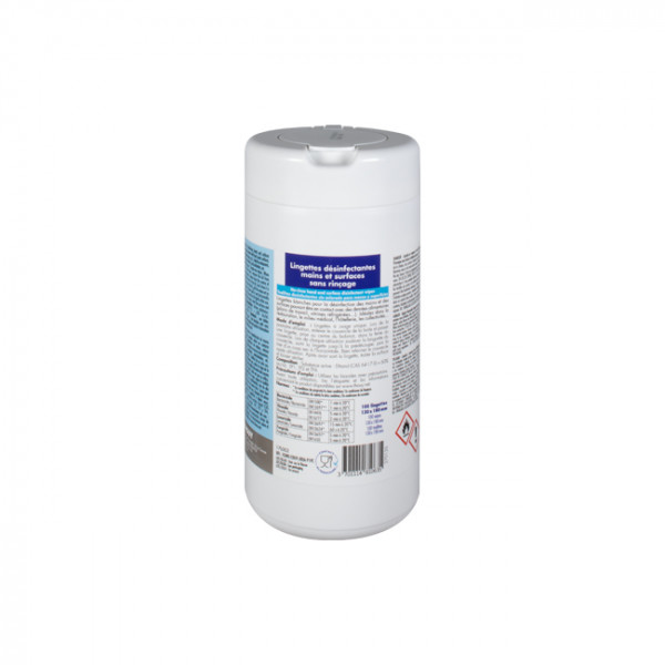 Petite lingettes désinfectantes professionnelles