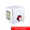 Liquide vaisselle machine professionnelle Ecolabel bag in box 5 L avec connecteur doseur lave-vaisselle