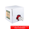 Liquide rinçage vaisselle machine professionnelle Ecolabel bag in box 5 L avec connecteur pour doseur lave-vaisselle