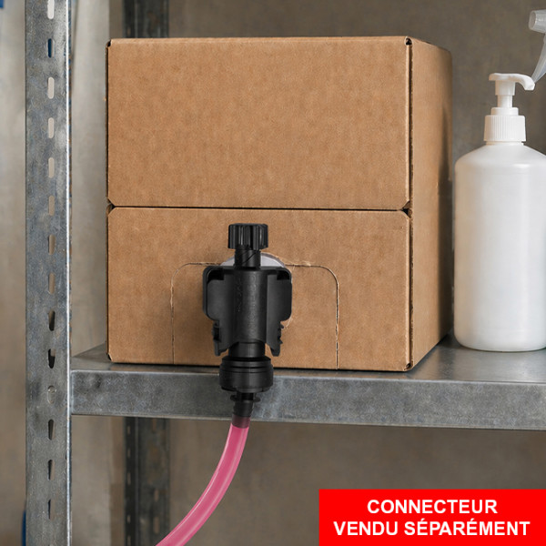 Détergent détartrant sanitaires en bag in box de 5 L pour les pros