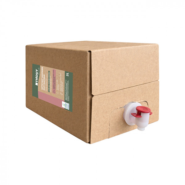 Détergent détartrant sanitaires enzymatique Ecolabel bag in box 5 L
