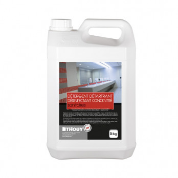 Détergent détartrant désinfectant concentré sanitaires 5 L