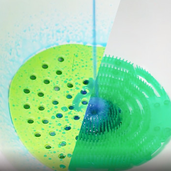 Ecran urinoir parfum menthe